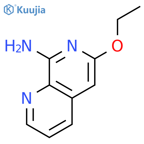 6-ethoxy-1,7-naphthyridin-8-amine structure