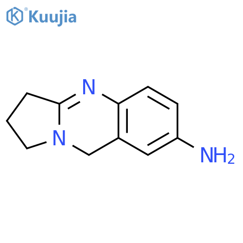 Pyrrolo[2,1-b]quinazolin-7-amine, 1,2,3,9-tetrahydro- structure