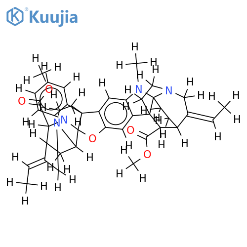 10,2'-epoxy-11-((16S,19E)-16-methoxycarbonyl-(2alpha,7alpha)-2H-1,16-cyclo-17-nor-coryn-19-en-7-yl)-1-methyl-1H-2alpha,4-cyclo-3,4-seco-akuammilan-17-oic acid methyl ester structure