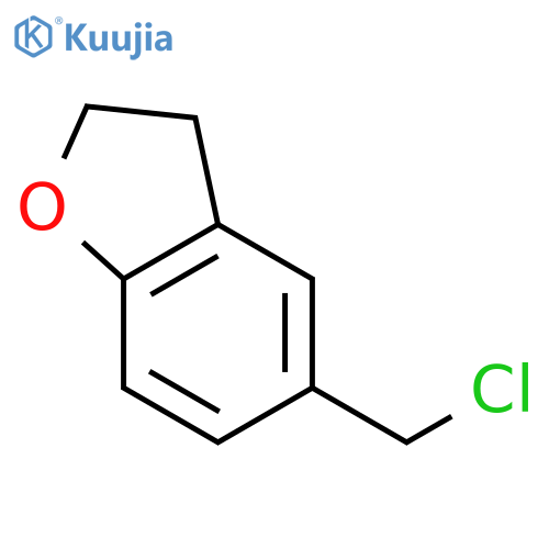 Benzofuran,5-(chloromethyl)-2,3-dihydro- structure