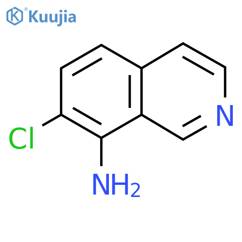 7-Chloroisoquinolin-8-amine structure
