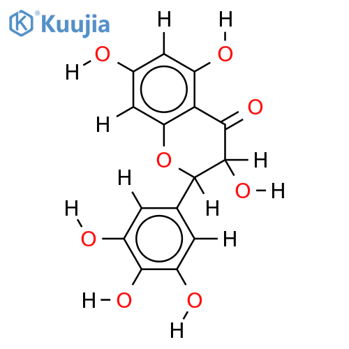 (+-)-2,3-Dihydro-myricetin structure