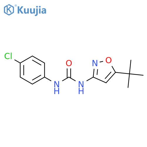 1-(5-(tert-Butyl)isoxazol-3-yl)-3-(4-chlorophenyl)urea structure