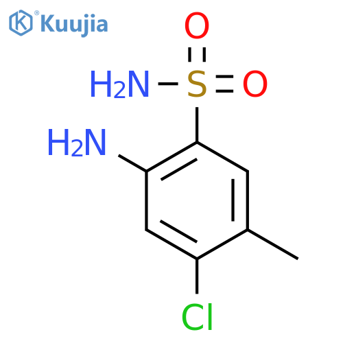 Benzenesulfonamide,2-amino-4-chloro-5-methyl- structure