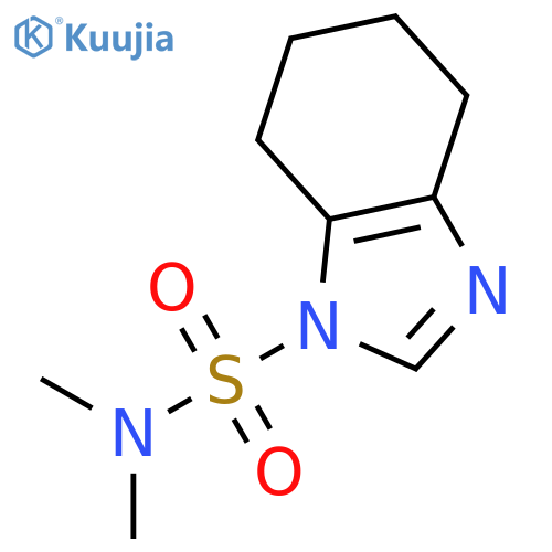 1H-Benzimidazole-1-sulfonamide, 4,5,6,7-tetrahydro-N,N-dimethyl- structure