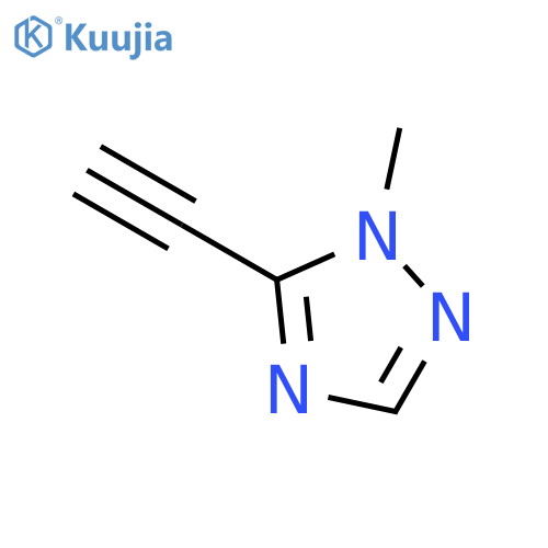 1H-1,2,4-Triazole,5-ethynyl-1-methyl-(9CI) structure