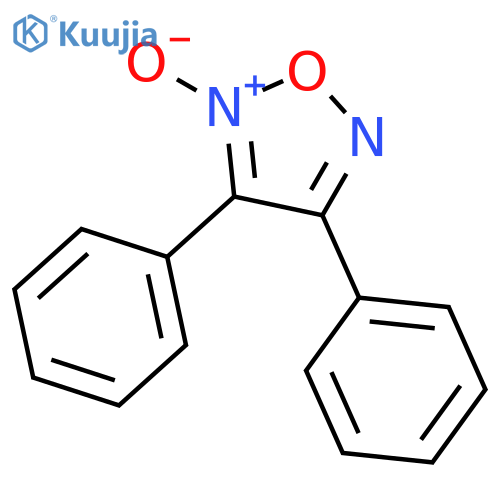 3,4-diphenyl-1,2,5-oxadiazole 2-oxide structure