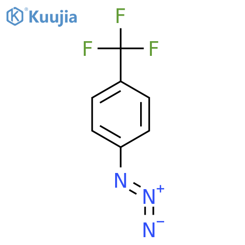 1-Azido-4-(trifluoromethyl)benzene structure