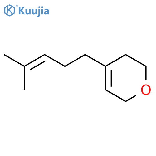 2H-Pyran,3,6-dihydro-4-(4-methyl-3-penten-1-yl)- structure