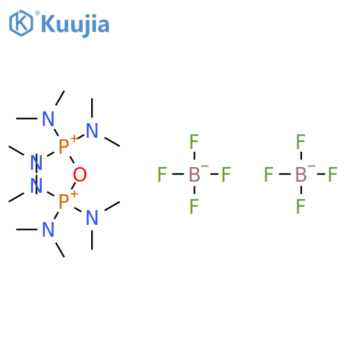 mu-Oxo-bis[tris(dimethylamino)phosphonium] Bis(tetrafluoroborate) structure