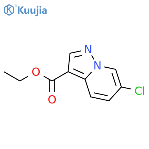 Ethyl 6-chloropyrazolo1,5-apyridine-3-carboxylate structure