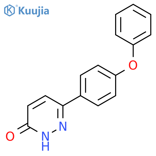 6-(4-Phenoxyphenyl)pyridazin-3-ol structure