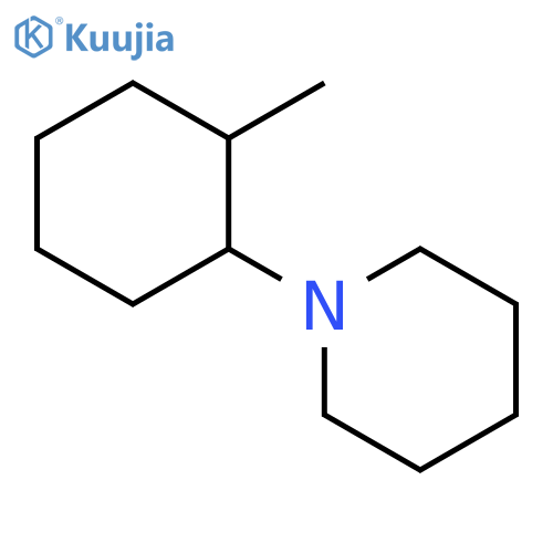 1-(2-Methylcyclohexyl)piperidine structure