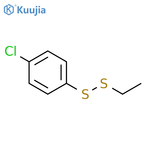 Disulfide, 4-chlorophenyl ethyl structure