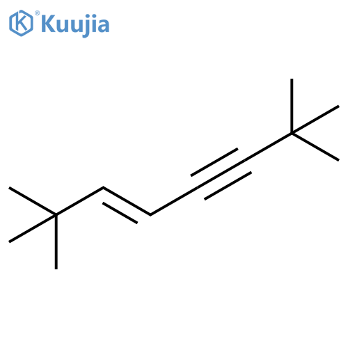 3-Octen-5-yne, 2,2,7,7-tetramethyl-, (3E)- structure