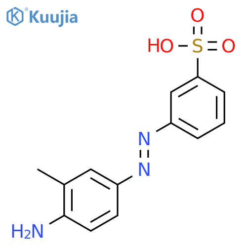 3-(4-Amino-3-methylphenyl)azobenzenesulfonicacid structure