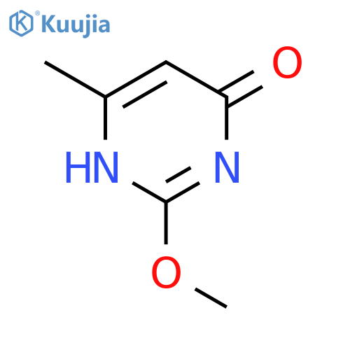 2-methoxy-6-methyl-3H-pyrimidin-4-one structure