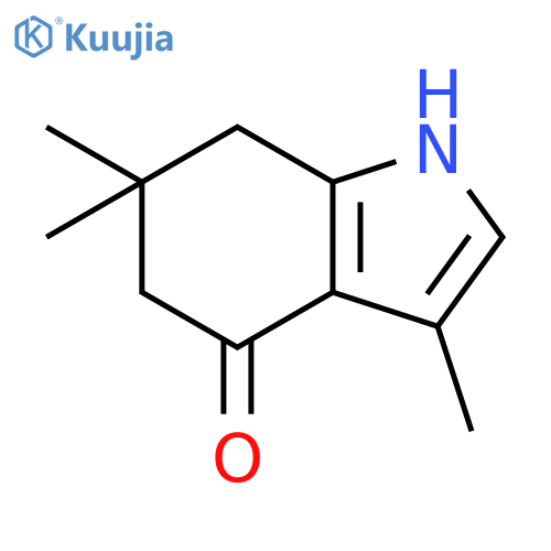 3,6,6-Trimethyl-6,7-dihydro-1H-indol-4(5H)-one structure