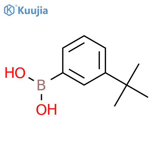 (3-(tert-butyl)phenyl)boronic acid structure