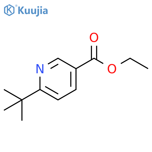 ETHYL 6-(TERT-BUTYL)NICOTINATE structure