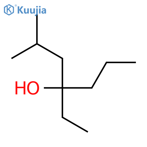 4-ethyl-2-methylheptan-4-ol structure
