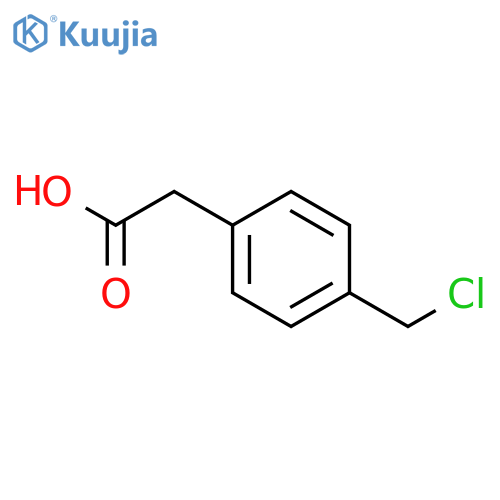 4-(Chloromethyl)phenylacetic acid structure