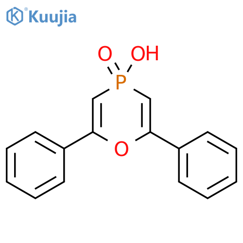 4-Hydroxy-2,6-diphenyl-4H-1,4lambda5-oxaphosphinin-4-one structure