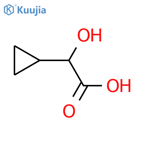2-Cyclopropyl-2-hydroxyacetic acid structure