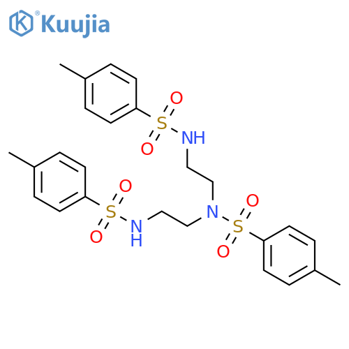 4-Methyl-N,N-bis(2-(4-methylphenylsulfonamido)ethyl)benzenesulfonamide structure