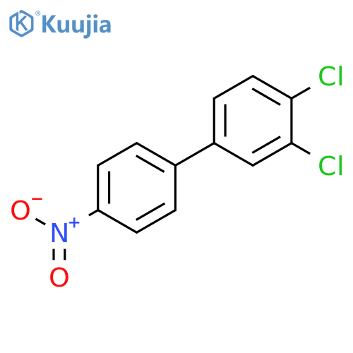 1,1'-Biphenyl, 3,4-dichloro-4'-nitro- structure