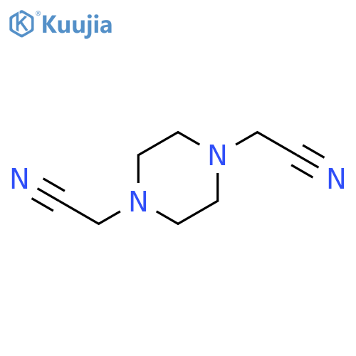 2-[4-(cyanomethyl)piperazin-1-yl]acetonitrile structure
