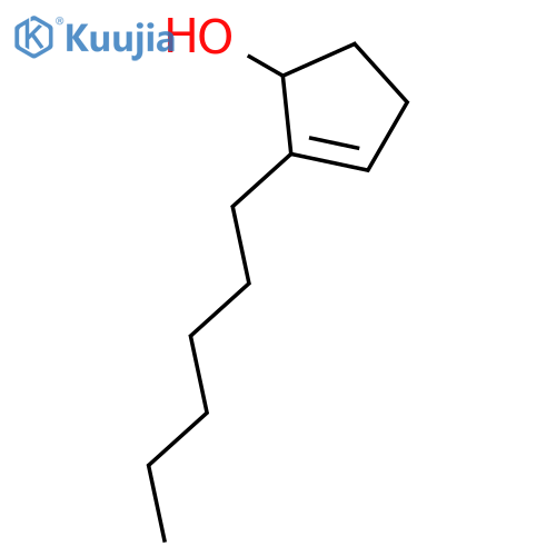 2-Cyclopenten-1-ol,2-hexyl- structure