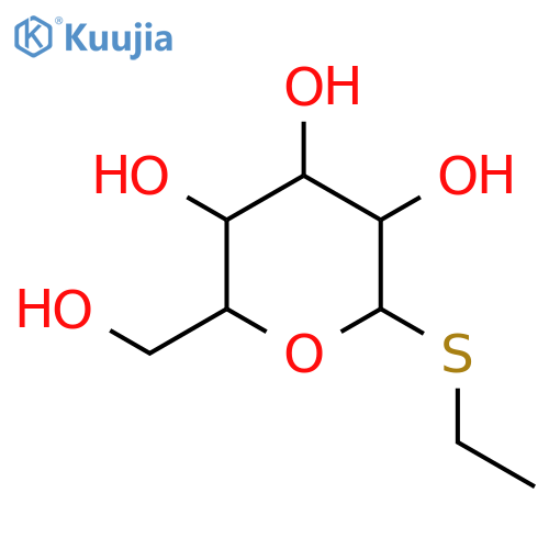Ethyl b-D-Thiogalactopyranoside structure