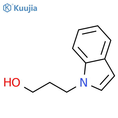 1H-Indole-1-propanol structure