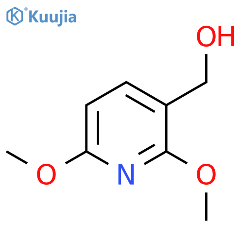 2,6-Dimethoxypyridine-3-methanol structure