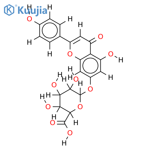 apigenin 7-glucuronide structure