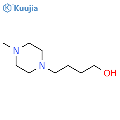 1-(4-HYDROXYBUTYL)-4-METHYLPIPERAZINE structure