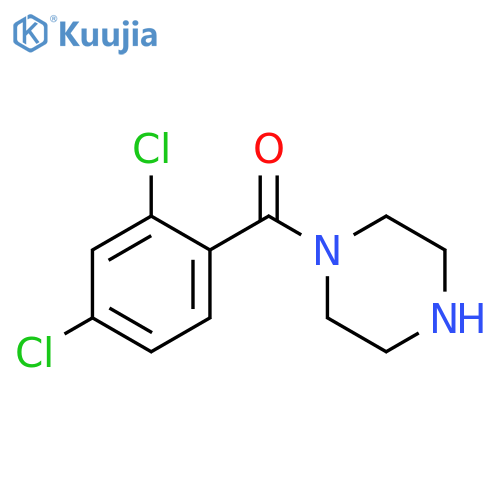 1-(2,4-Dichlorobenzoyl)piperazine structure