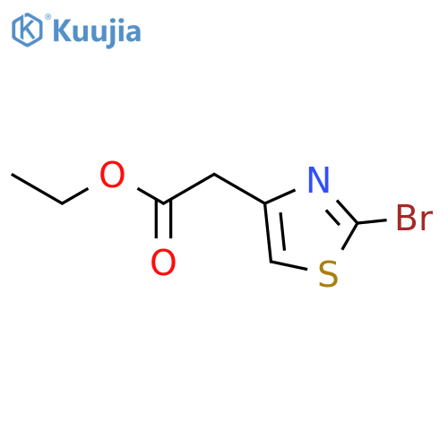 ethyl 2-(2-bromo-1,3-thiazol-4-yl)acetate structure