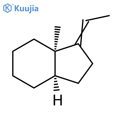 rel-(3aR,7aR)-1-Ethylideneoctahydro-7a-methyl-1H-indene structure