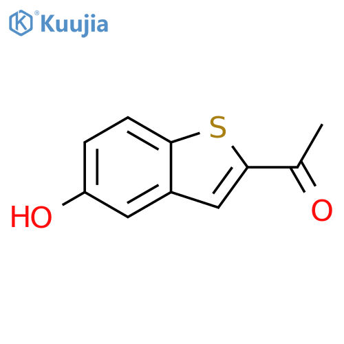 1-(5-hydroxy-1-benzothiophen-2-yl)ethan-1-one structure