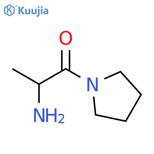 (S)-2-Amino-1-(pyrrolidin-1-yl)propan-1-one structure