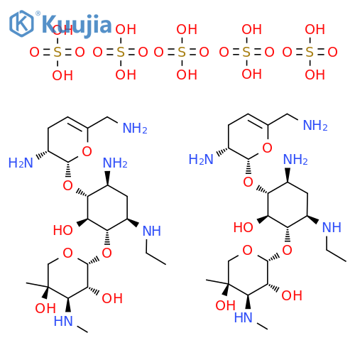 Netilmicin sulfate structure