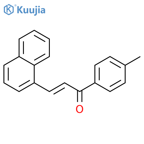 (2E)-1-(4-Methylphenyl)-3-(naphthalen-1-yl)prop-2-en-1-one structure