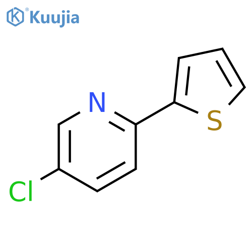 5-chloro-2-(thiophen-2-yl)pyridine structure