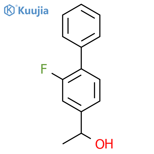 1-(2-Fluoro-1,1'-biphenyl-4-yl)ethanol structure