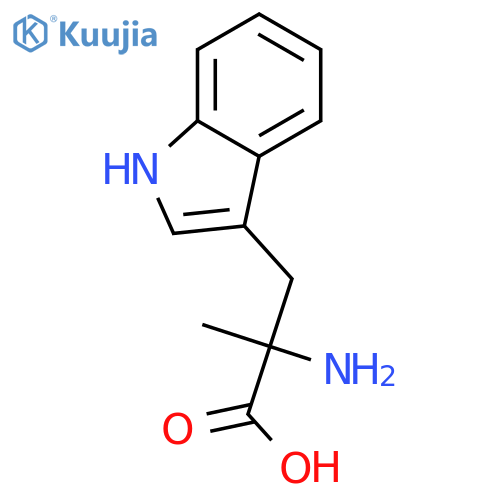 a-Methyl-D-tryptophan structure