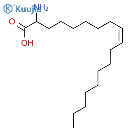9-Octadecenoic acid,2-amino-, (9Z)- structure