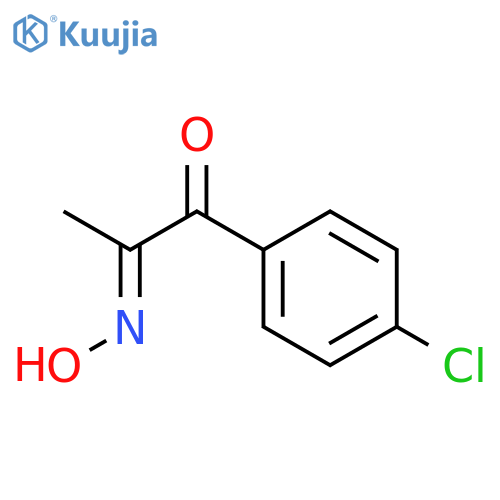 1-(4-Chlorophenyl)-1,2-propanedione 2-oxime structure
