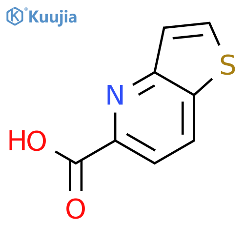 Thieno[3,2-b]pyridine-5-carboxylic acid structure